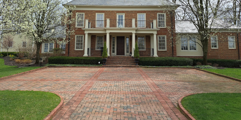 Brick Cleaning in Worthington, Ohio