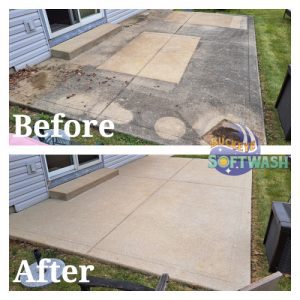 Concrete Cleaning in Worthington, Ohio