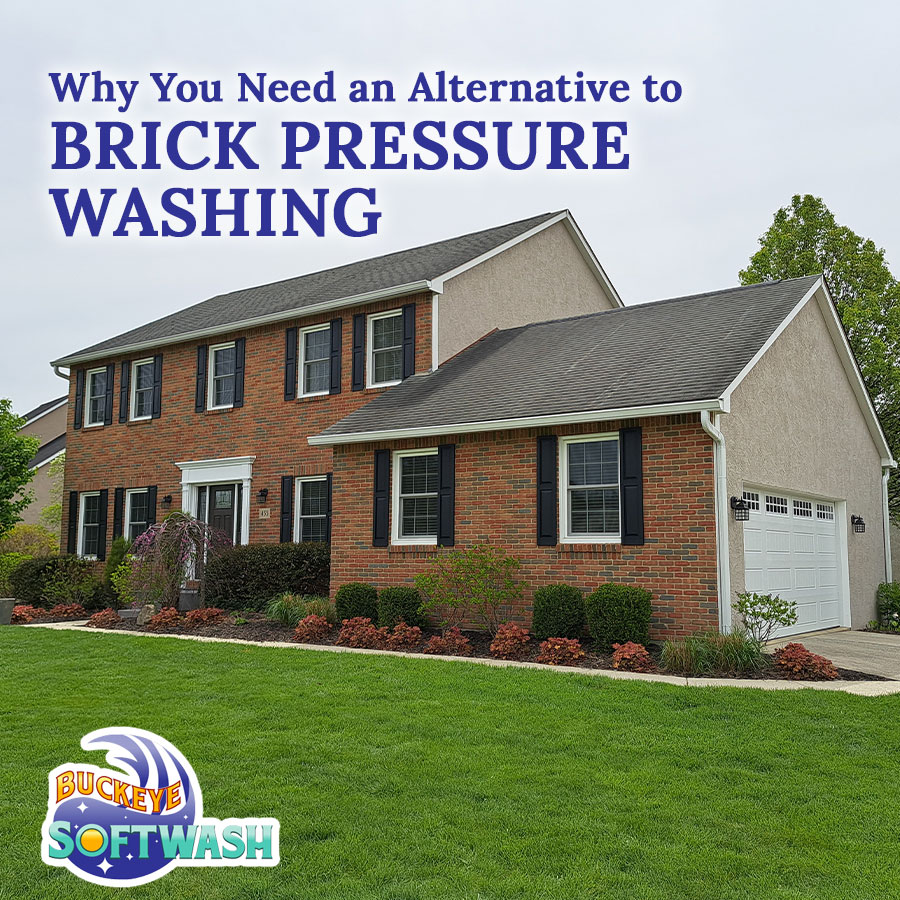 Why You Need an Alternative to Brick Pressure Washing