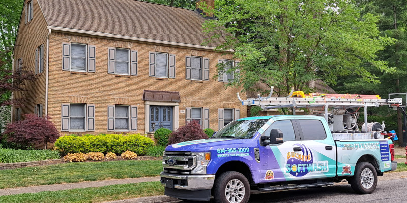 Brick Pressure Washing in Columbus, Ohio