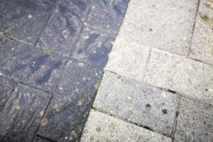 Softwashing Instead of Patio Pressure Washing