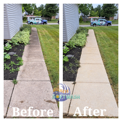 Walkway Cleaning in Columbus, Ohio