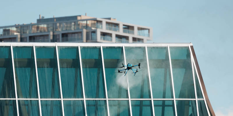 Commercial Drone Washing in Columbus, Ohio